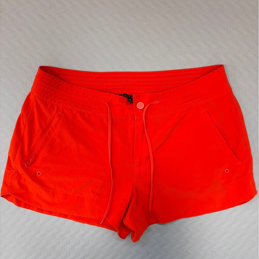 Athleta Bright Orange/Red Performance Hiking/Acti… - image 1